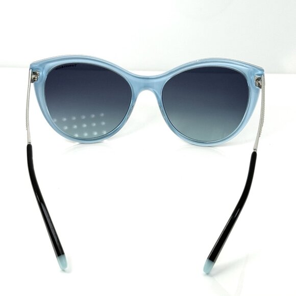 Tiffany & Co Women\'s Sunglasses Silver Diamond Point Black Blue TF4159 8274/9S main image 13